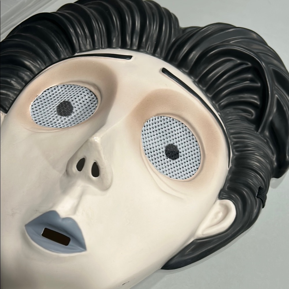 The Corpse Bride- VICTOR Black and White Face MASK - Picture 4 of 6